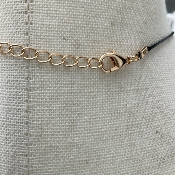 USA Rhinestone Embellished Patriotic Red White & Blue Star Pendant Necklace - Picture 4 of 8